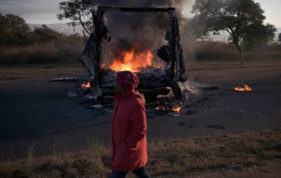 Tshwane, Pretoria – chaos after elections protests