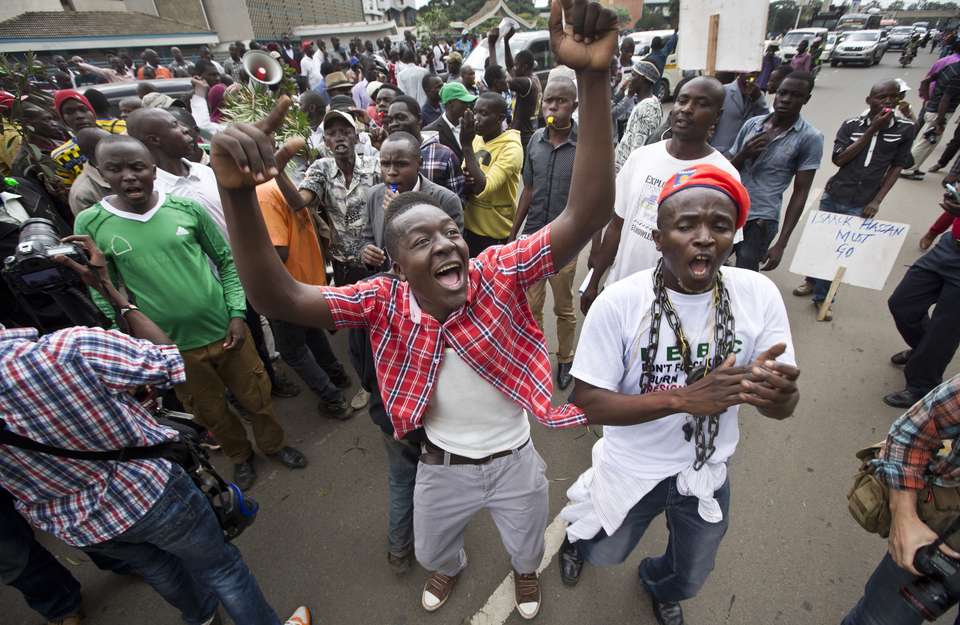 Social media in Kenya protests over Electoral Commission reform