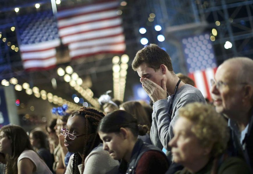 New survey shows the general political climate is a source of stress