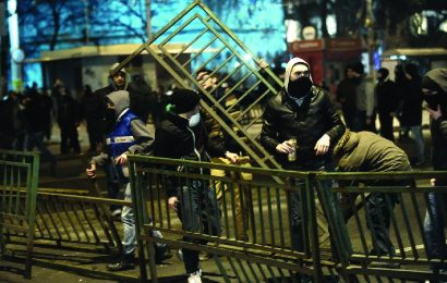 Bucharest faced violent confrontations