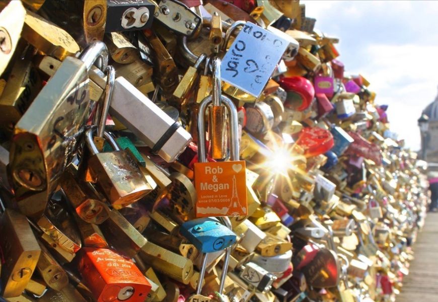 Paris Bridge Locks Auction – Love Locks for Sale  