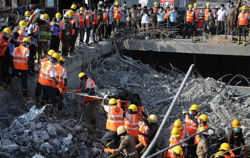 India – Collapsed Building Kills at Least 12 People