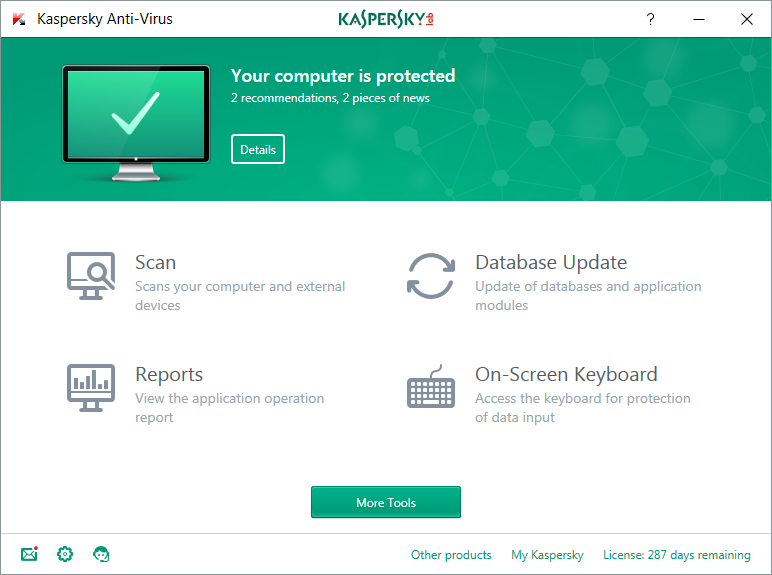 Kaspersky Releases Free Version of Its Famous Antivirus