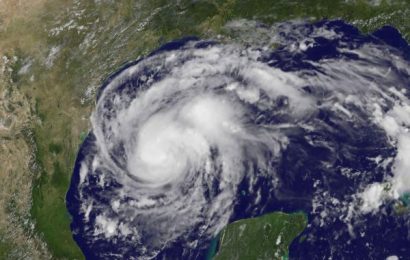 Hurricane Harvey Gains Power and Heads for Texas