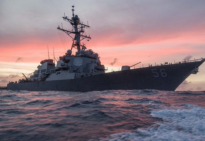 U.S. Destroyer Arrives in Singapore After Being Stricken – 10 Missing Sailors