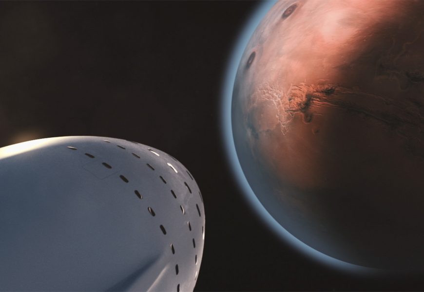 Elon Musk’s Vision on Mars Involves Big Rocket