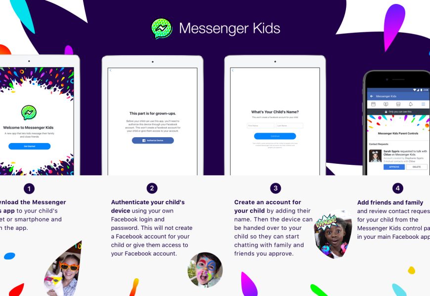 Facebook’s ‘Messenger Kids’ Will Allow Under-13s Chat With Parents’ Approval