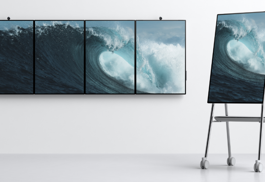 Microsoft’s Surface Hub 2 may make office work cooler