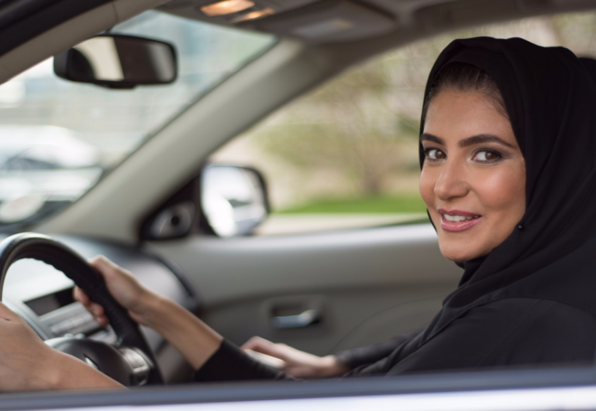 Women in Saudi Arabia are officially allowed to drive