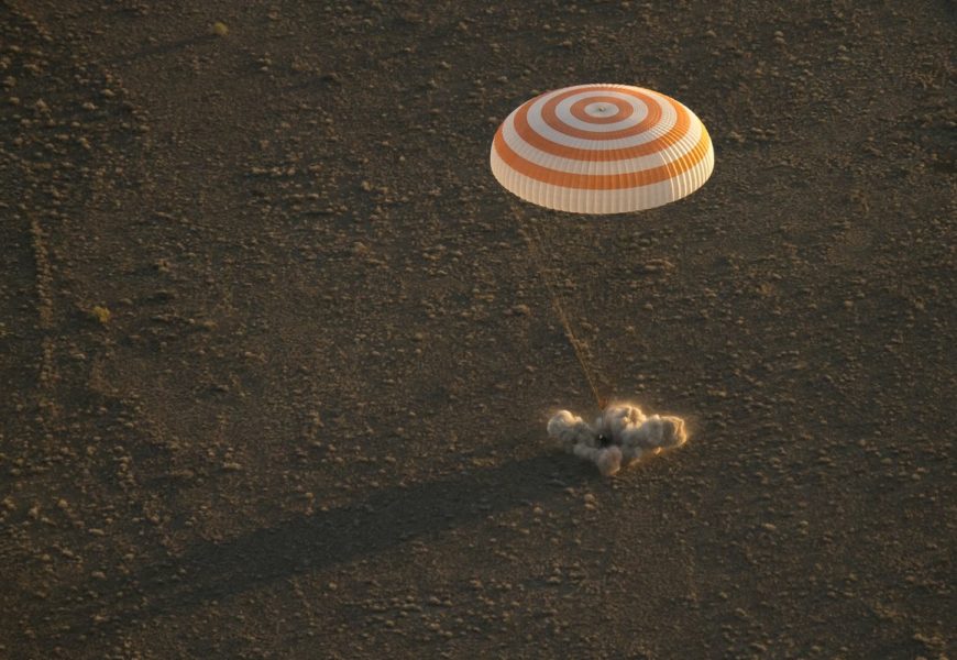 Trio back on Earth from ISS after five months in space