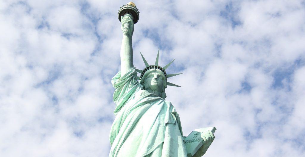 Fourth of July Special: Woman Climbs the Statue of Liberty to Protest ...