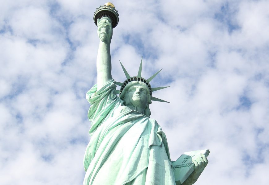 Fourth of July Special: Woman Climbs the Statue of Liberty to Protest