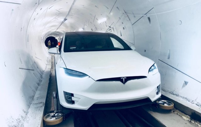 Elon Musk Launches Prototype for Transport Tunnel in LA