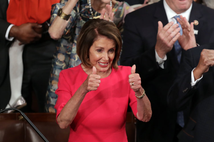 Nancy Pelosi is Voted House Speaker and Passes Bills to End Shutdown