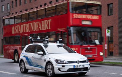 Volkswagen Is Testing Self-Driving Cars In Hamburg, Germany