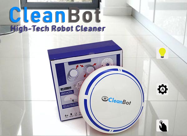 CleanBot High-Tech Robot Cleaner