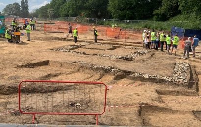 Remains of Roman Town Were Discovered Next to Kent Motorway