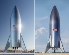 SpaceX Unveils Massive Starship Prototype Design