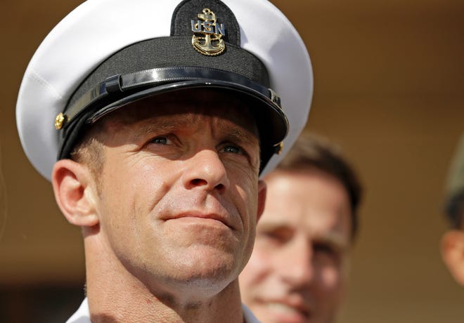 What should the Navy leaders stance be in the Gallagher case?