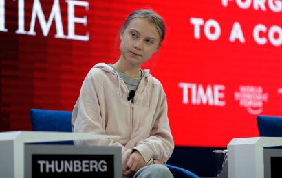 Greta Thunberg came with a burning message at Davos Forum