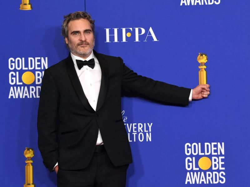 Joaquin Phoenix drops several F-Bombs in his Golden Globes speech, blasting Hollywood hypocrisy
