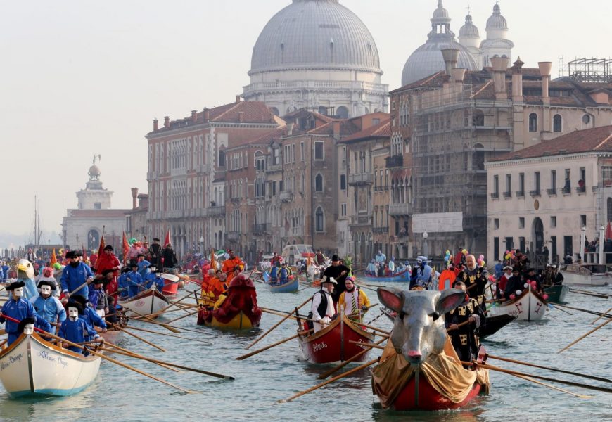 The Venice Carnival began this weekend